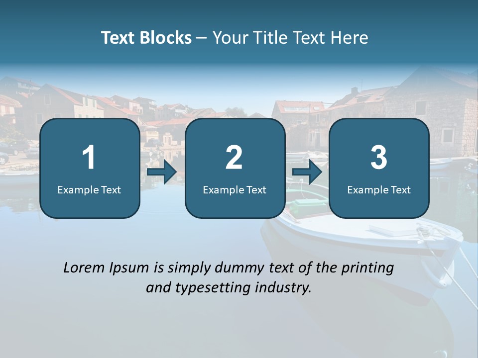 Travel Ancient House PowerPoint Template