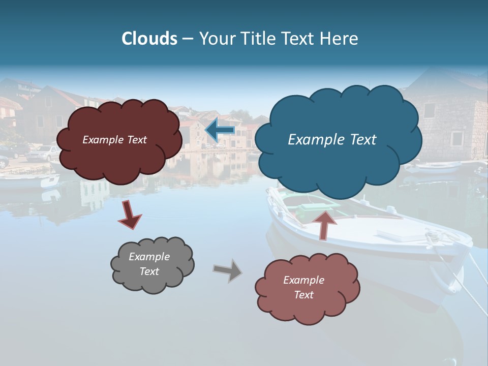 Travel Ancient House PowerPoint Template