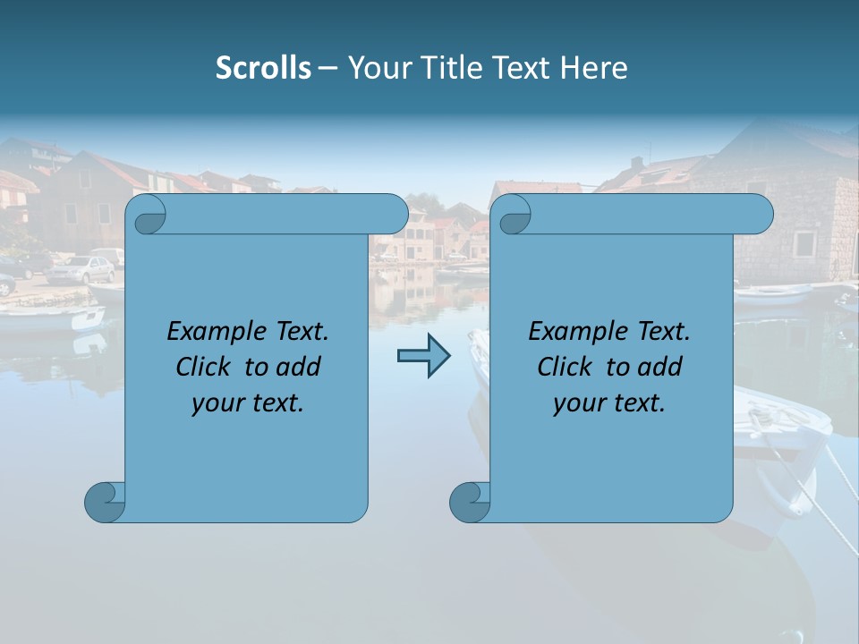 Travel Ancient House PowerPoint Template