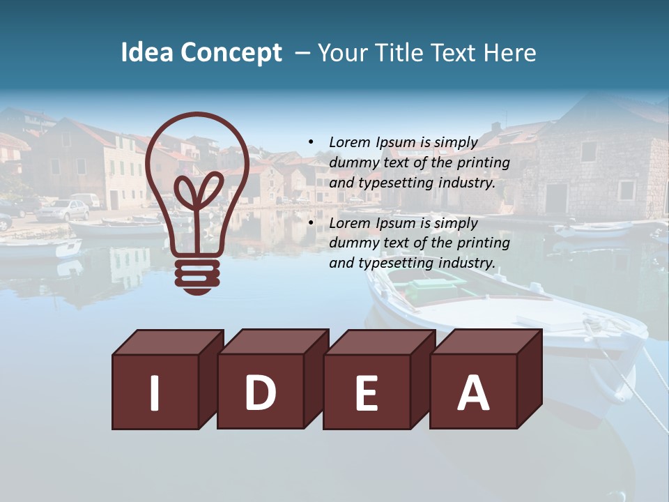 Travel Ancient House PowerPoint Template