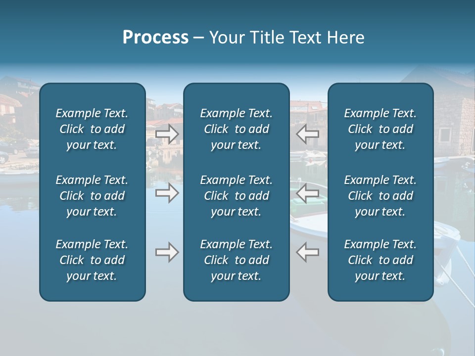 Travel Ancient House PowerPoint Template