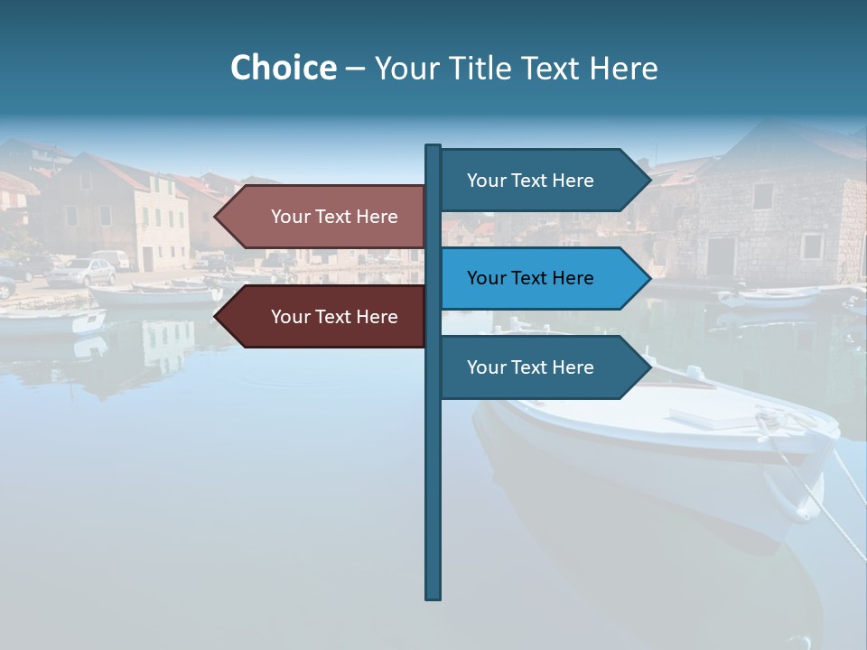 Travel Ancient House PowerPoint Template