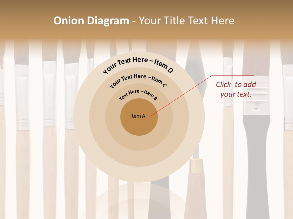 Education Artist Copy Space PowerPoint Template