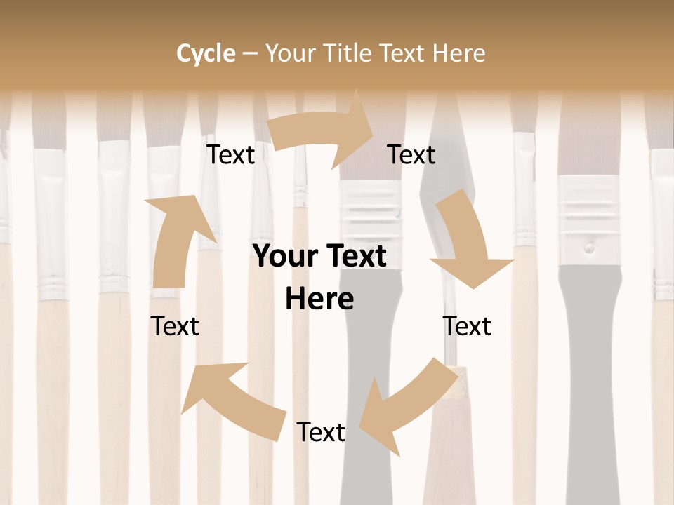 Education Artist Copy Space PowerPoint Template