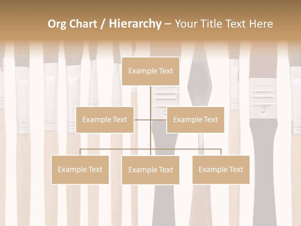 Education Artist Copy Space PowerPoint Template