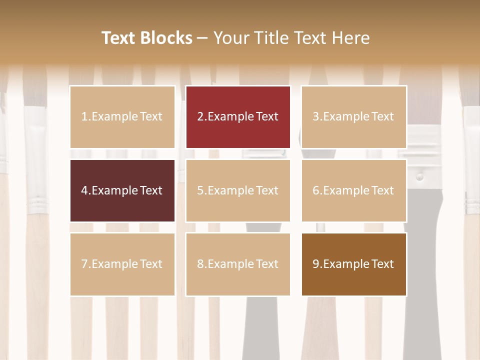 Education Artist Copy Space PowerPoint Template