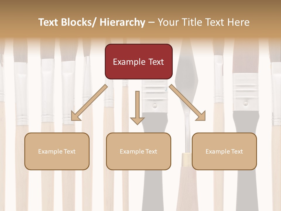 Education Artist Copy Space PowerPoint Template
