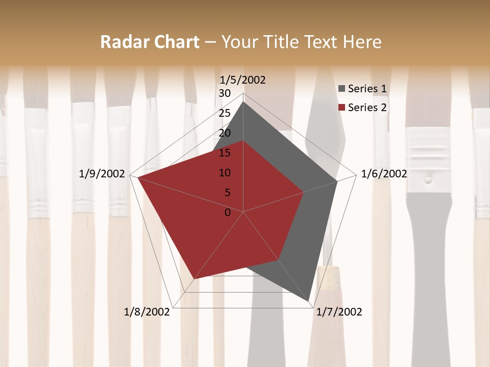 Education Artist Copy Space PowerPoint Template