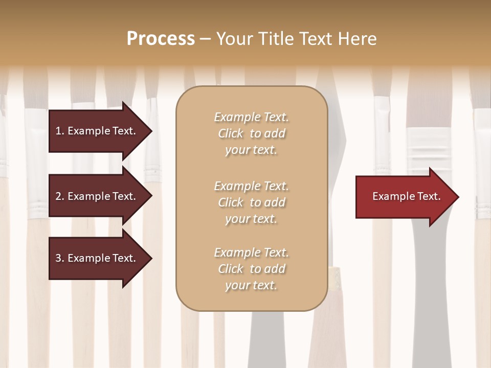 Education Artist Copy Space PowerPoint Template