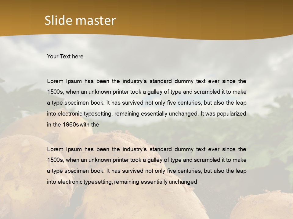 Rural Land Rustic PowerPoint Template