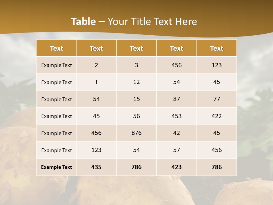 Rural Land Rustic PowerPoint Template