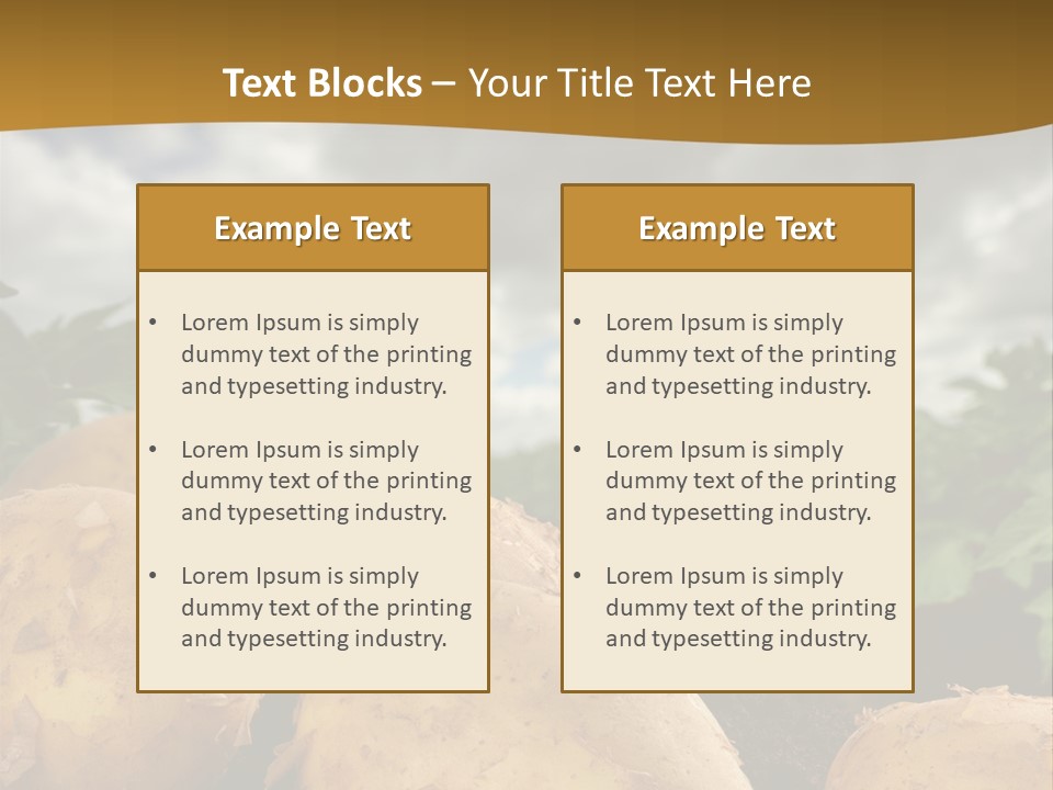 Rural Land Rustic PowerPoint Template