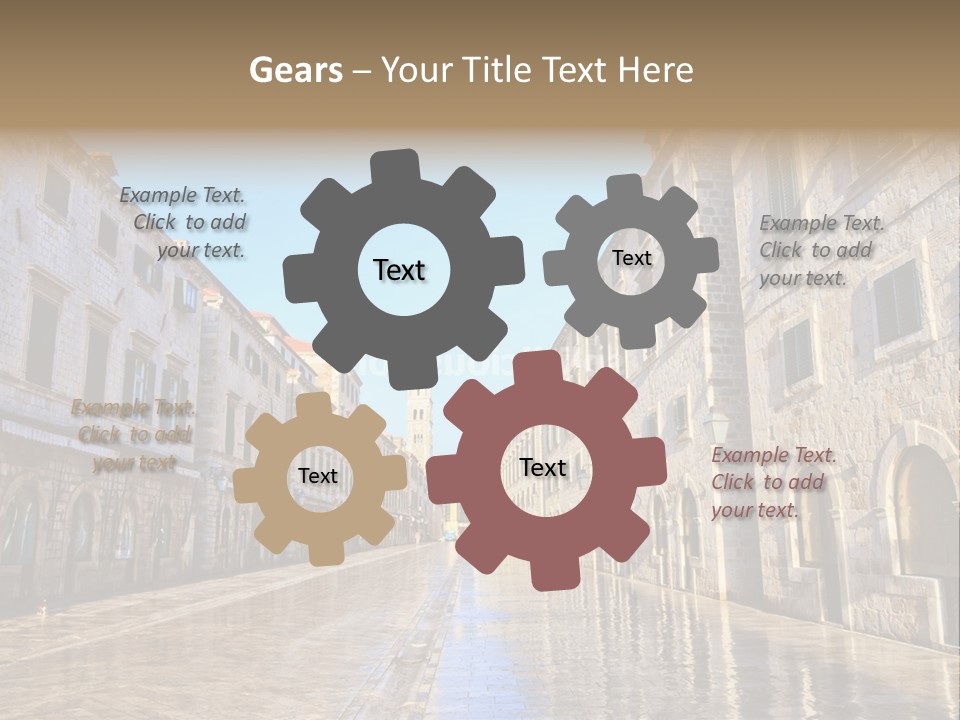 City Historic Sea PowerPoint Template