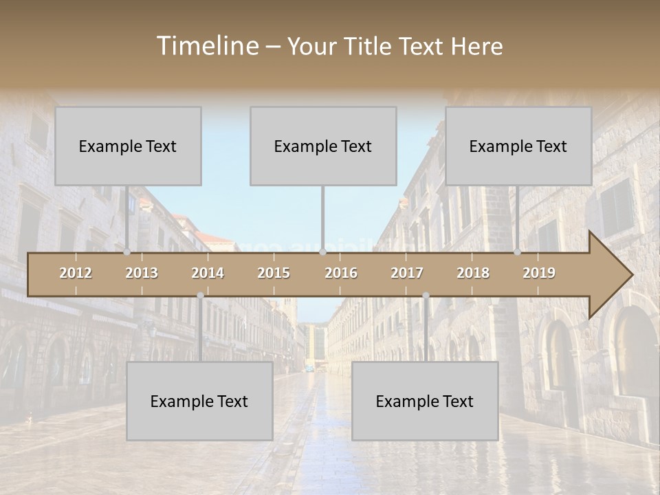 City Historic Sea PowerPoint Template