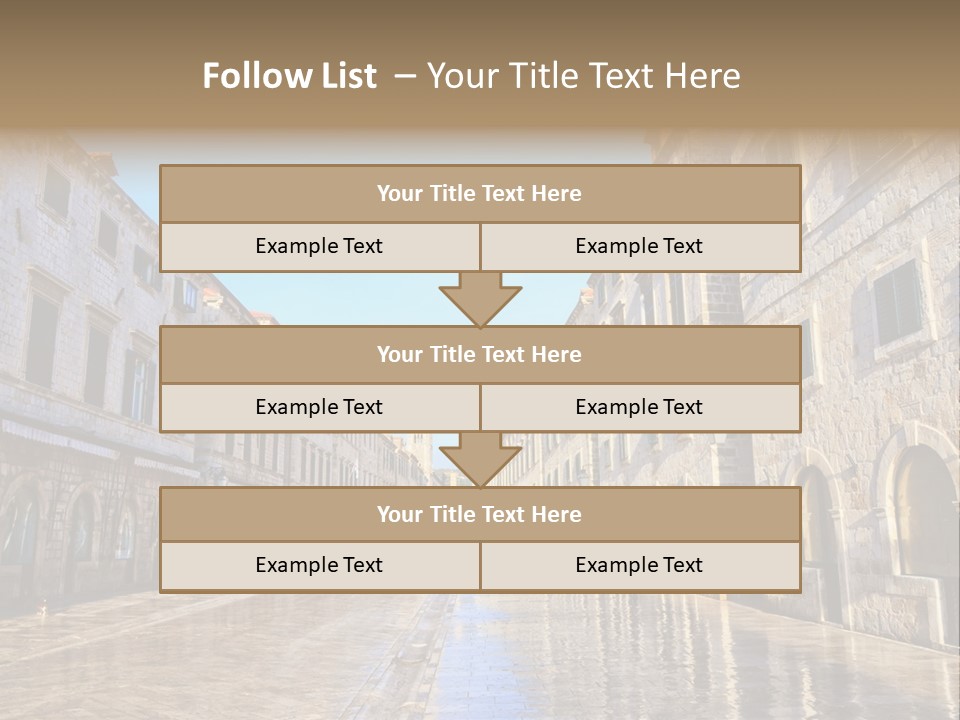 City Historic Sea PowerPoint Template