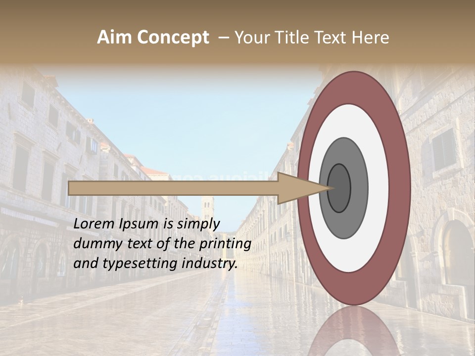 City Historic Sea PowerPoint Template