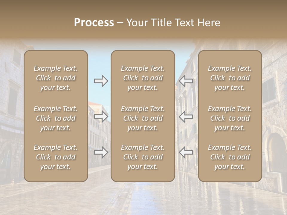 City Historic Sea PowerPoint Template
