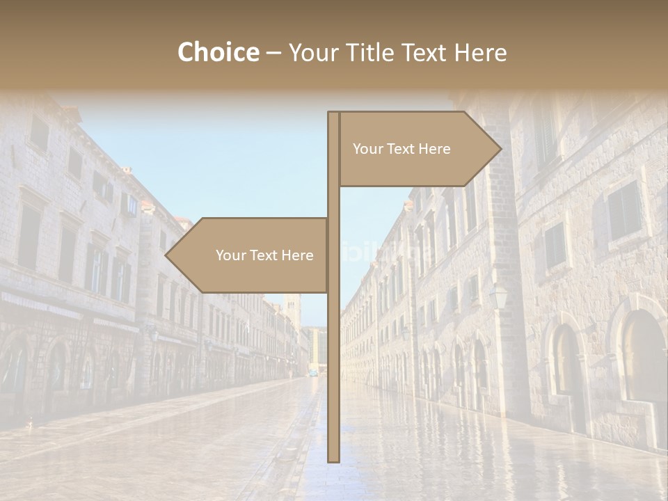 City Historic Sea PowerPoint Template