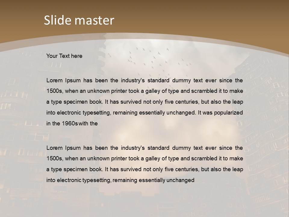 Water Adapter Solar PowerPoint Template