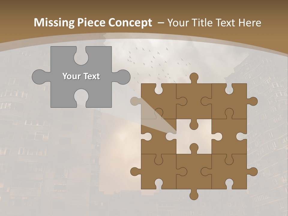 Water Adapter Solar PowerPoint Template