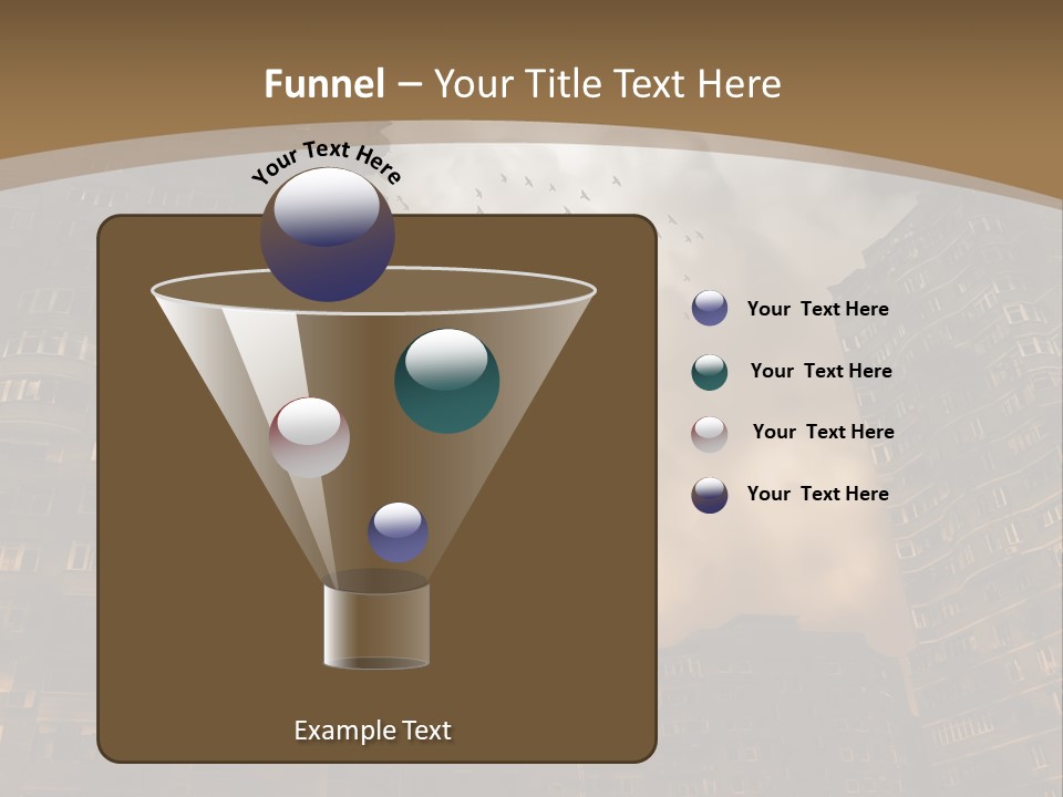 Water Adapter Solar PowerPoint Template
