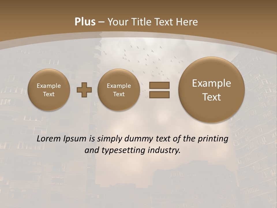 Water Adapter Solar PowerPoint Template