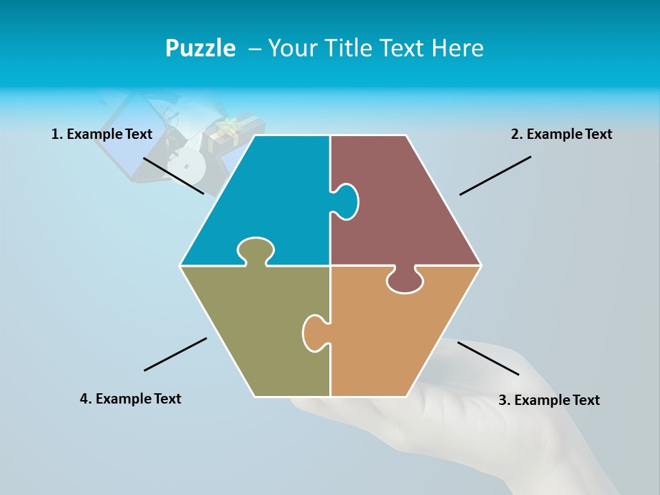 Cellular Blank Smart PowerPoint Template