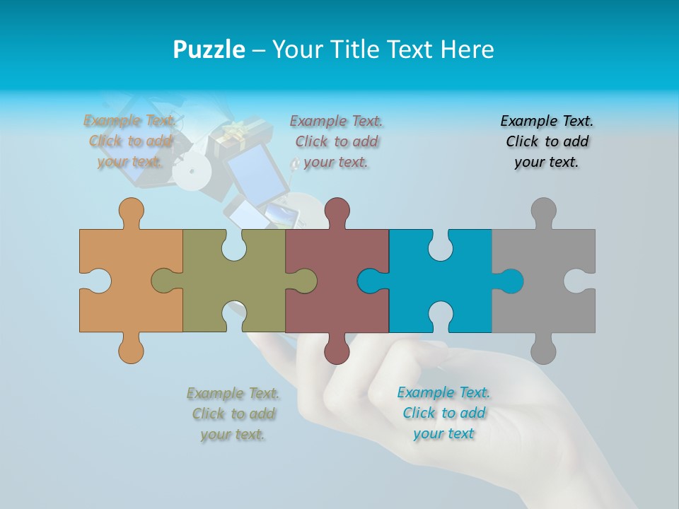 Cellular Blank Smart PowerPoint Template