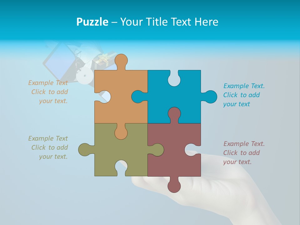 Cellular Blank Smart PowerPoint Template