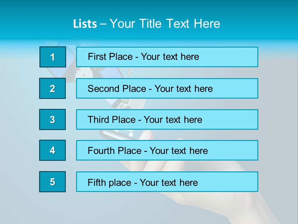 Cellular Blank Smart PowerPoint Template