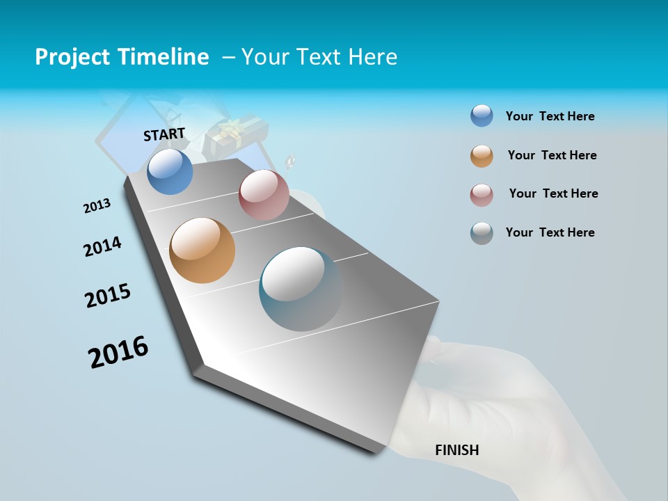 Cellular Blank Smart PowerPoint Template