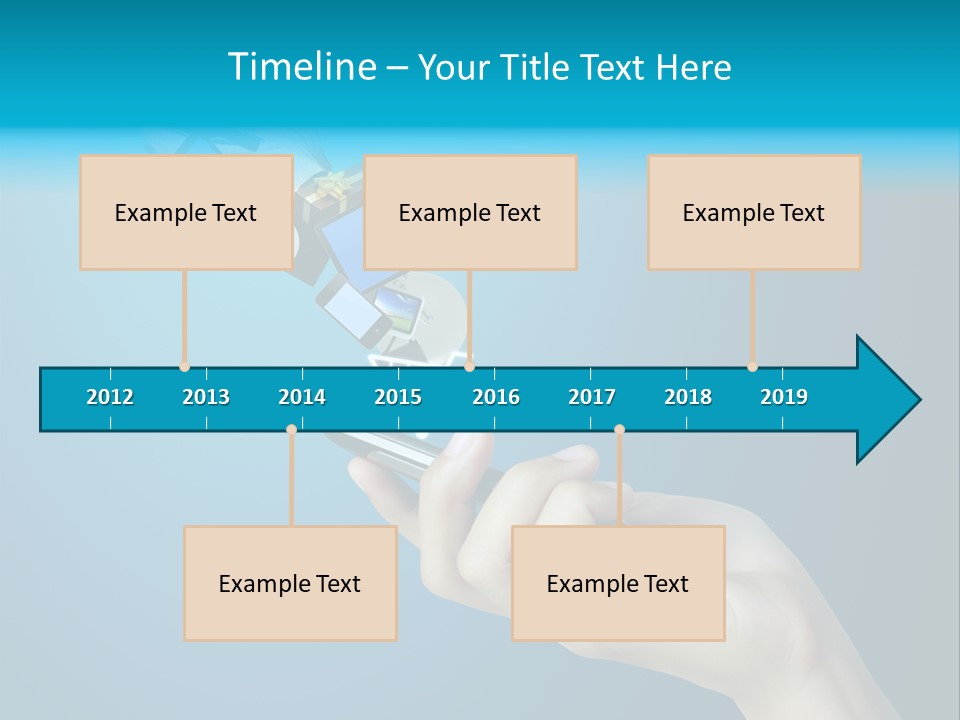 Cellular Blank Smart PowerPoint Template