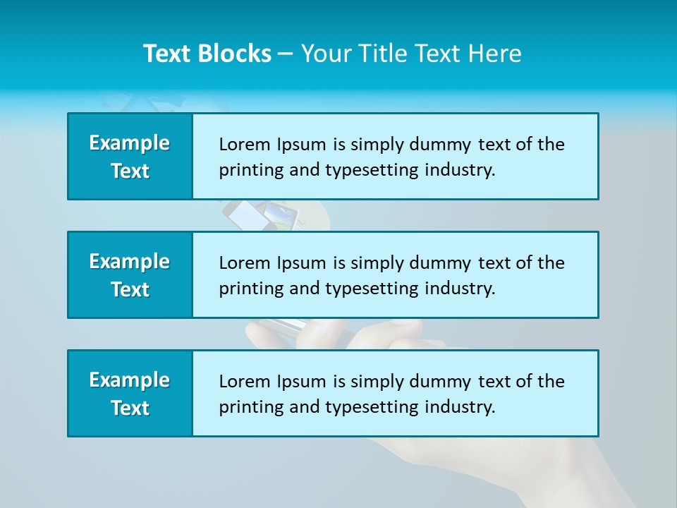 Cellular Blank Smart PowerPoint Template