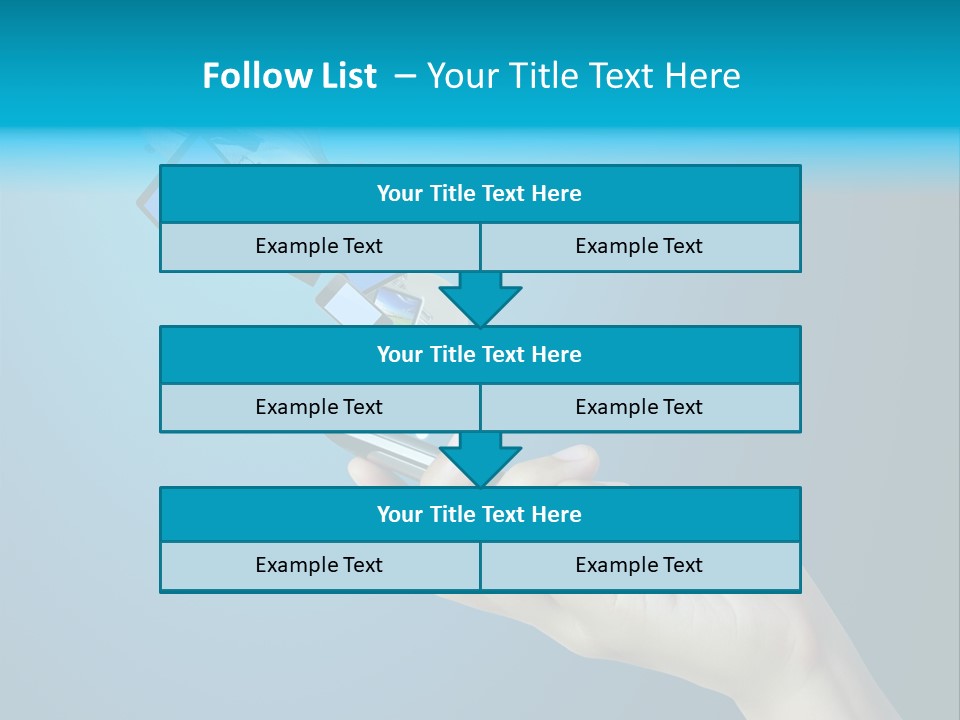 Cellular Blank Smart PowerPoint Template