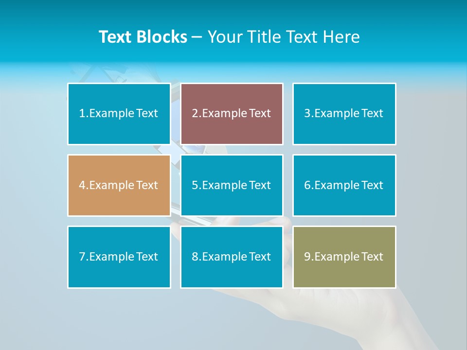 Cellular Blank Smart PowerPoint Template