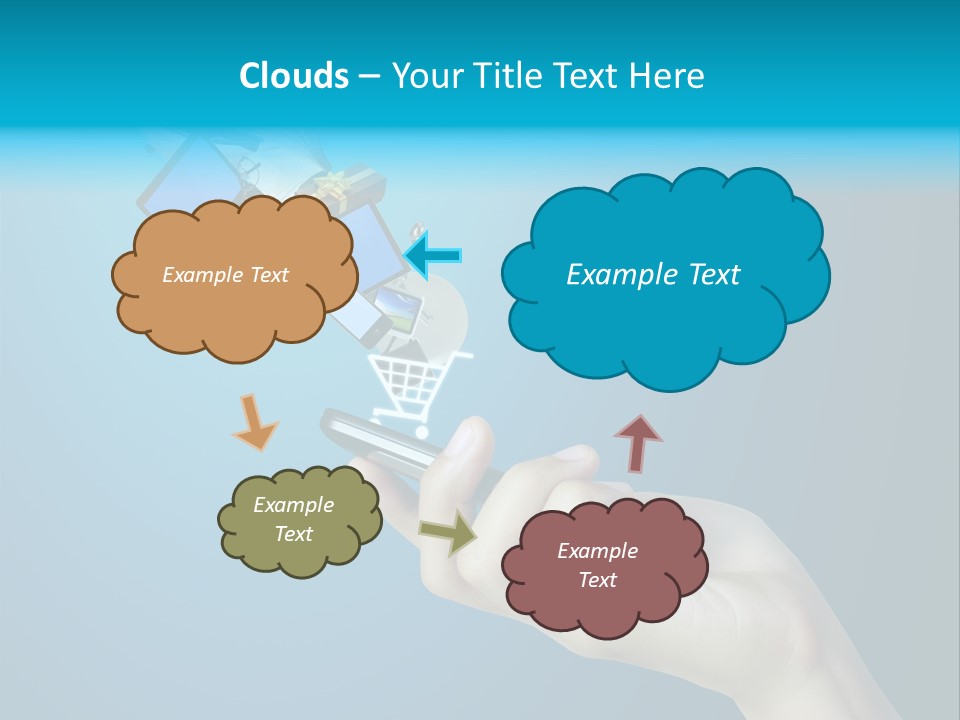 Cellular Blank Smart PowerPoint Template