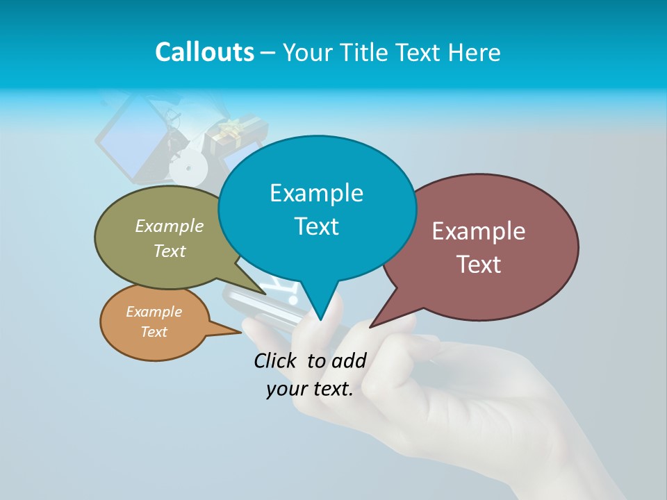 Cellular Blank Smart PowerPoint Template