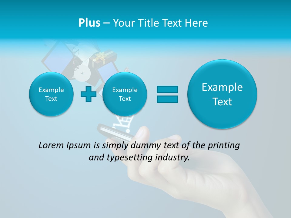 Cellular Blank Smart PowerPoint Template
