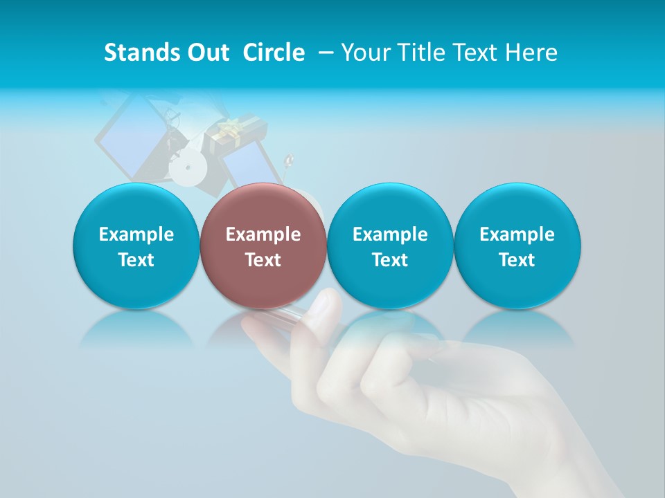 Cellular Blank Smart PowerPoint Template