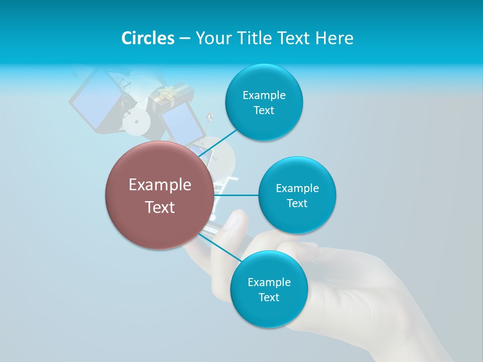 Cellular Blank Smart PowerPoint Template