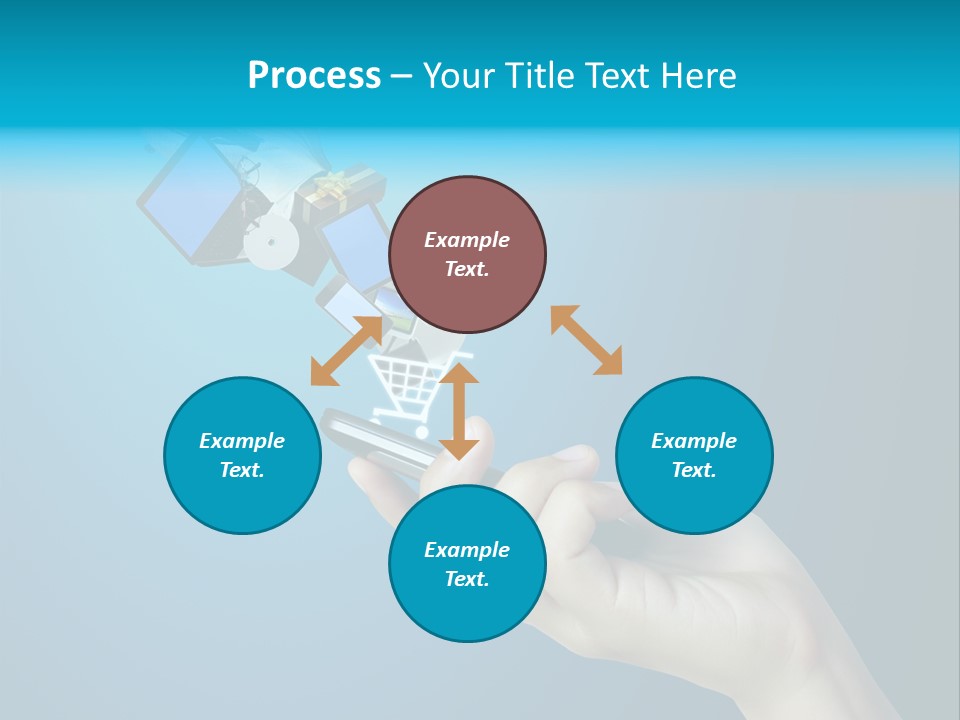 Cellular Blank Smart PowerPoint Template