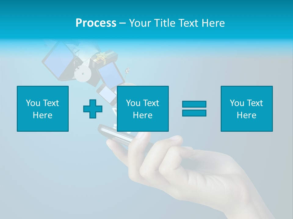 Cellular Blank Smart PowerPoint Template