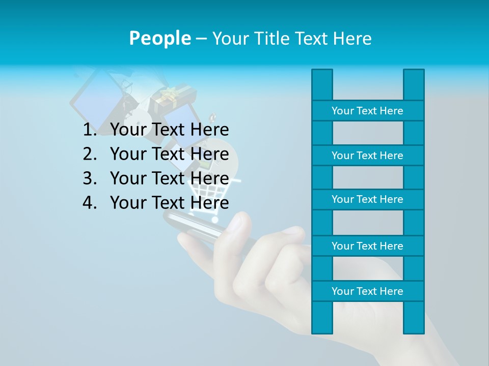 Cellular Blank Smart PowerPoint Template