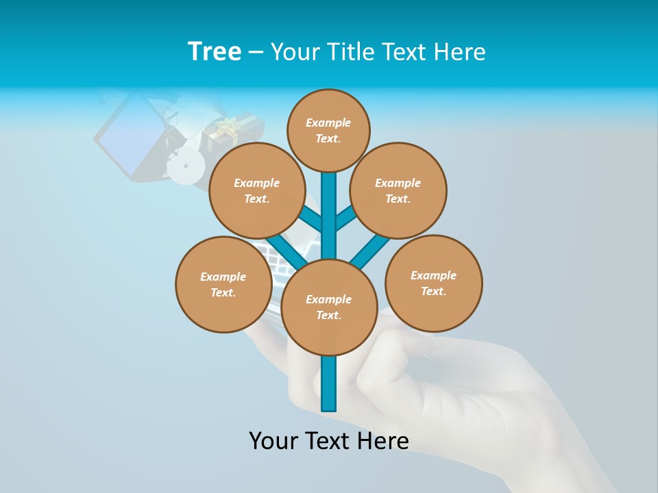 Cellular Blank Smart PowerPoint Template