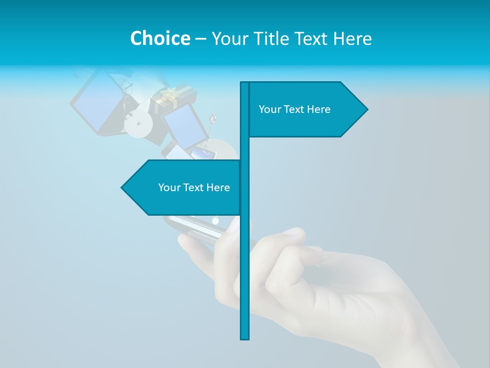 Cellular Blank Smart PowerPoint Template
