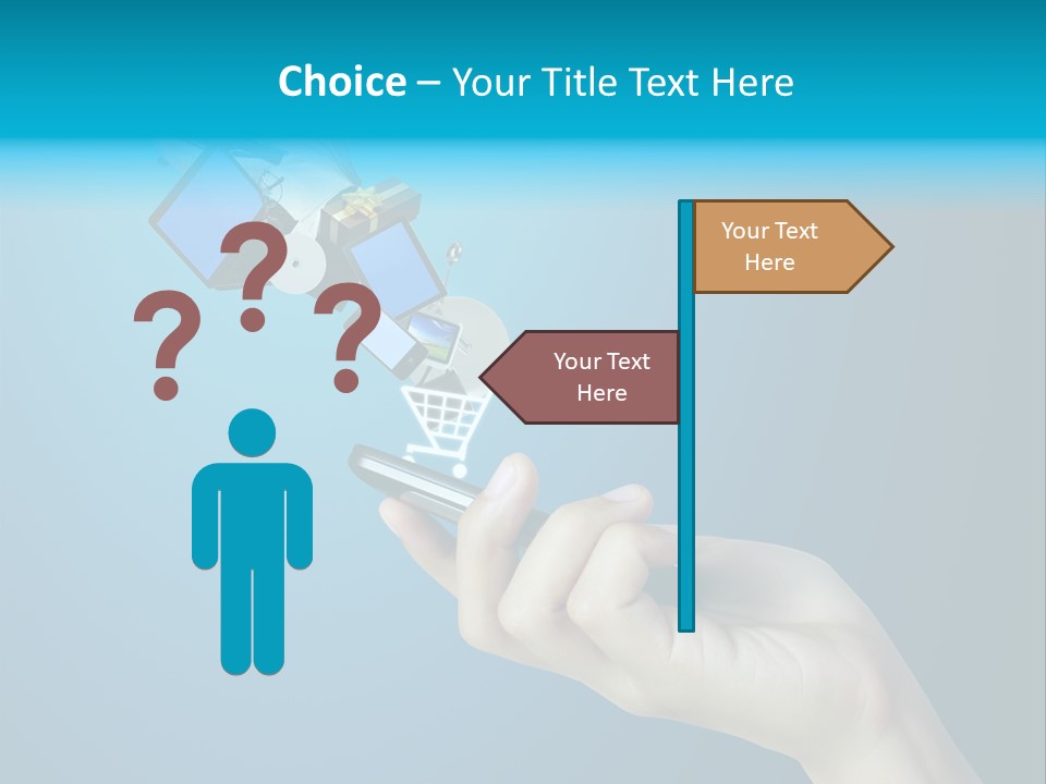 Cellular Blank Smart PowerPoint Template