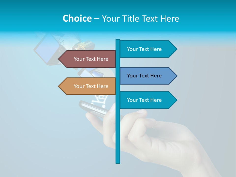 Cellular Blank Smart PowerPoint Template