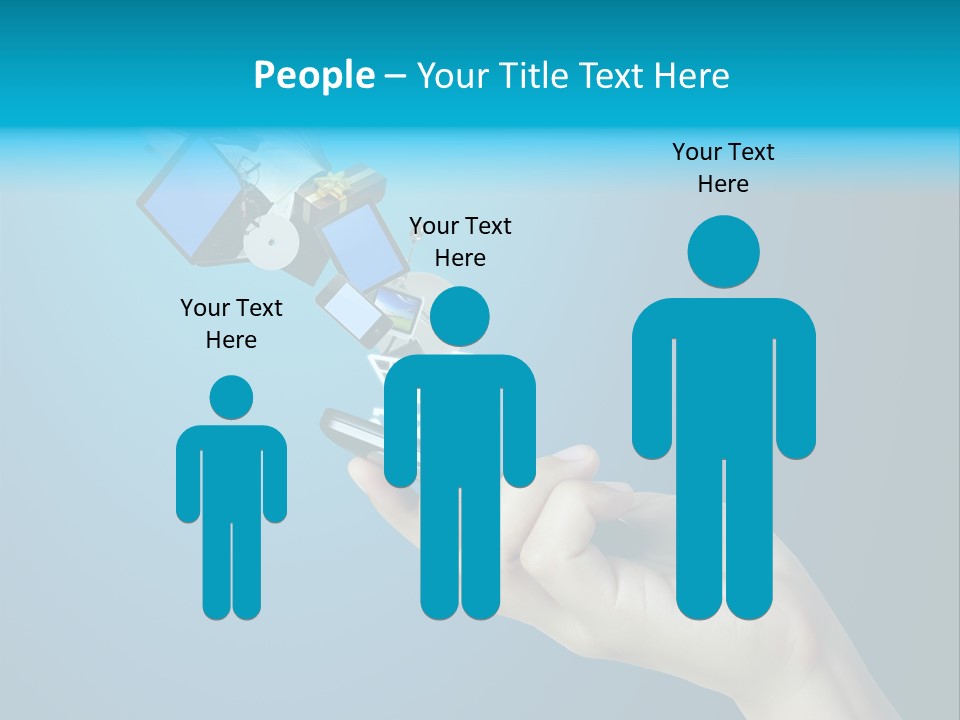 Cellular Blank Smart PowerPoint Template