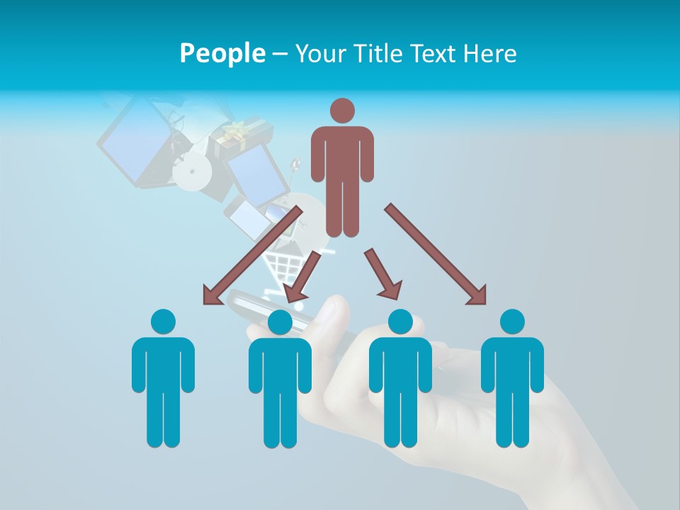 Cellular Blank Smart PowerPoint Template