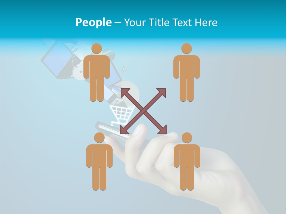 Cellular Blank Smart PowerPoint Template